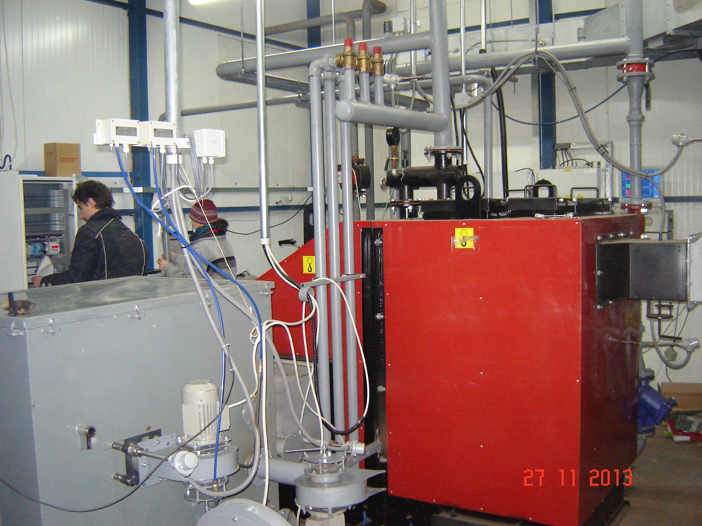 Testovací spalovací systém EKGEM 180 